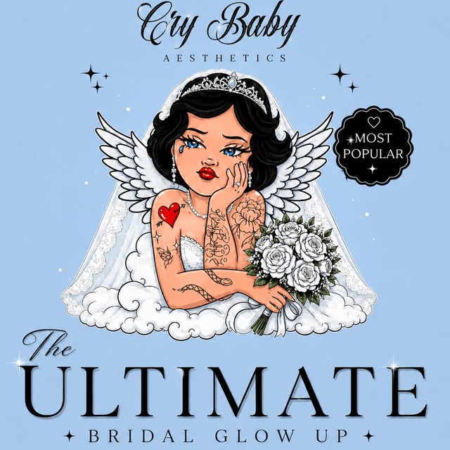 The Ultimate Bridal Glow Up at Cry Baby Aesthetics in rochester, MN