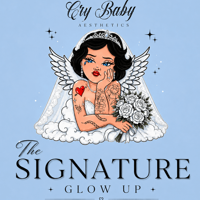 The Signature Glow at Cry Baby Aesthetics in rochester, MN